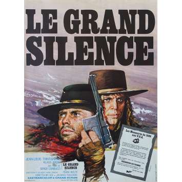 LE GRAND SILENCE Affiche de film - 40x60 cm. - 1968 - Sergio Corbucci, Jean-Louis Trintignant LE GRAND SILENCE Affiche de film - 40x60 cm. - 1968 - Sergio Corbucci, Jean-Louis Trintignant