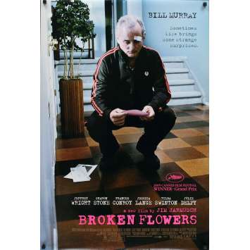 BROKEN FLOWERS movie poster 1sh '05 Jim Jarmusch, Bill Murray