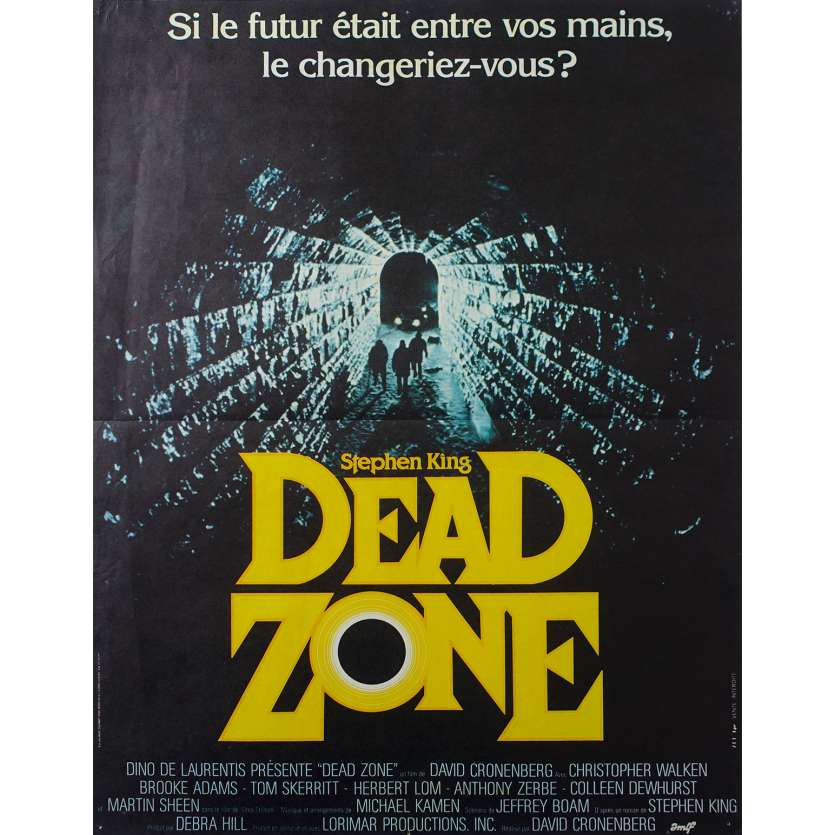 DEAD ZONE Affiche de film  - 40x60 cm. - 1984 - Christopher Walken, David Cronenberg