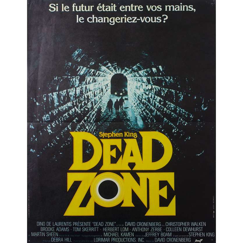 DEAD ZONE Original Movie Poster - 15x21 in. - 1984 - David Cronenberg, Christopher Walken