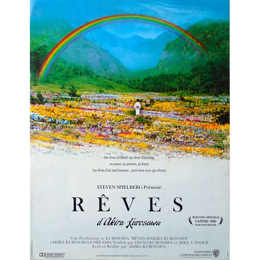 REVES Affiche de film - 40x60 cm. - 1990 - Akira Terao, Akira Kurosawa