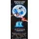 E.T. THE EXTRA-TERRESTRIAL Original Movie Poster - 23x63 in. - R2000 - Steven Spielberg, Dee Wallace