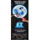 E.T. THE EXTRA-TERRESTRIAL Original Movie Poster  - 23x63 in. - R2000 - Steven Spielberg, Dee Wallace