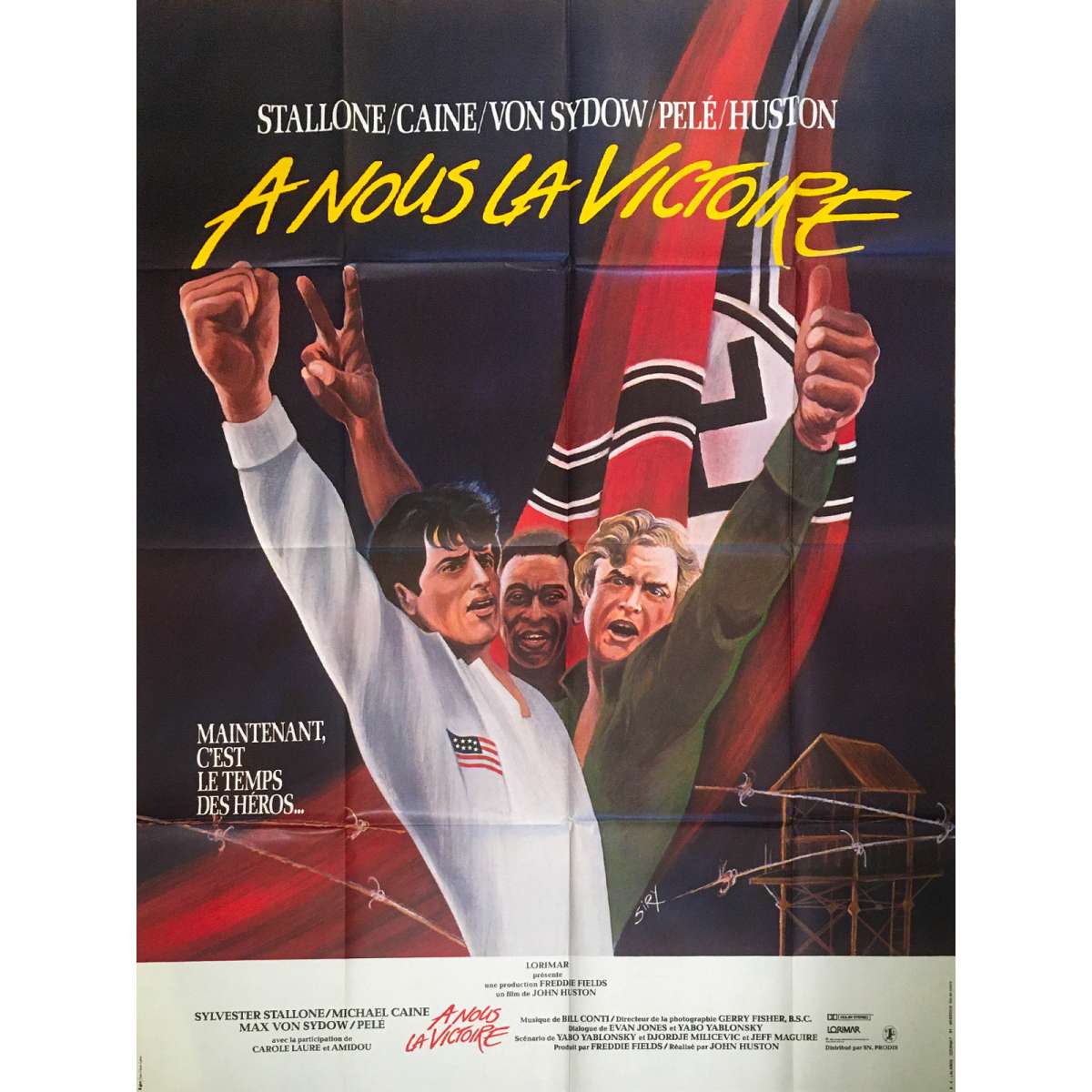 Affiche de cinéma Française de A NOUS LA VICTOIRE