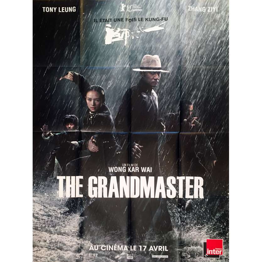 THE GRANDMASTER / YI DAI ZONG SHI  Original Movie Poster  - 47x63 in. - 2013 - Kar-Wai Wong, Tony Leung