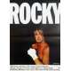 ROCKY Affiche de film - 40x60 cm. - R1990 - Sylvester Stallone, John G. Avildsen