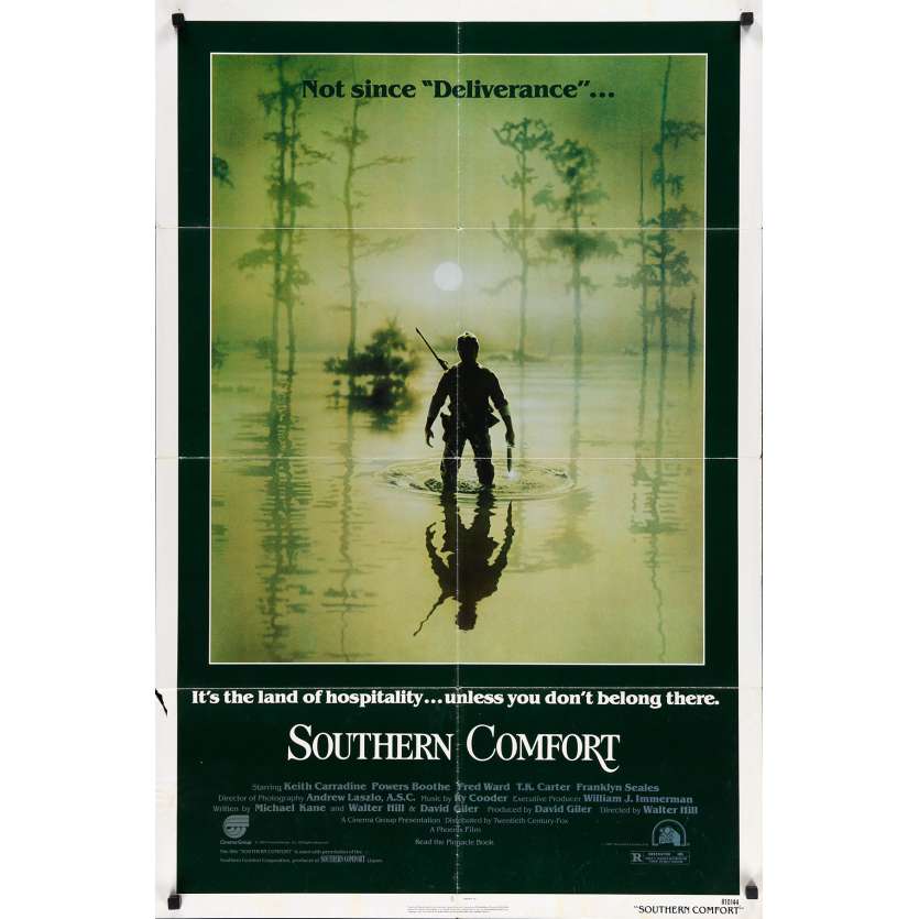 SOUTHERN COMFORT Original Movie Poster - 27x41 in. - 1981 - Walter Hill, Power Boothe