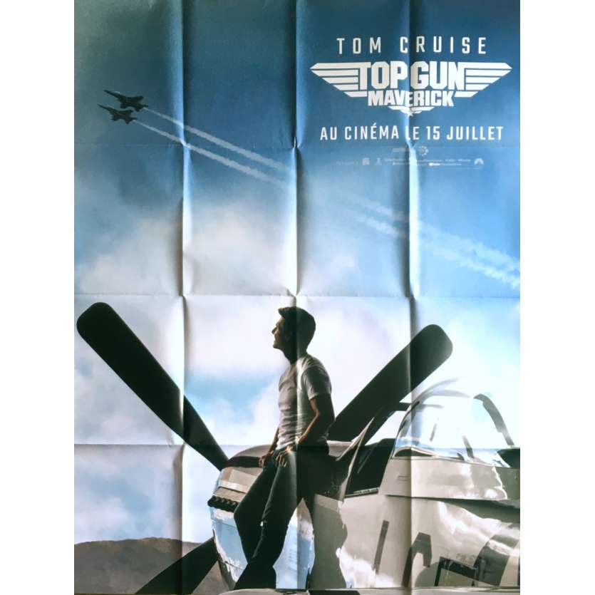 TOP GUN: MAVERICK Original Movie Poster Advance - 47x63 in. - 2020 - Joseph Kosinski, Tom Cruise