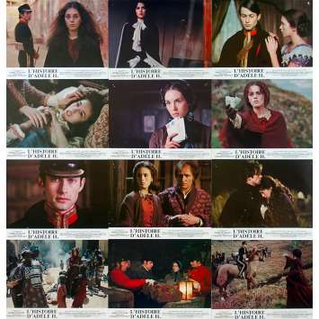 THE STORY OF ADELE H. Original Lobby Cards - 9x12 in. - 1975 - François Truffaut, Isabelle Adjani THE STORY OF ADELE H. Original Lobby Cards - 9x12 in. - 1975 - François Truffaut, Isabelle Adjani