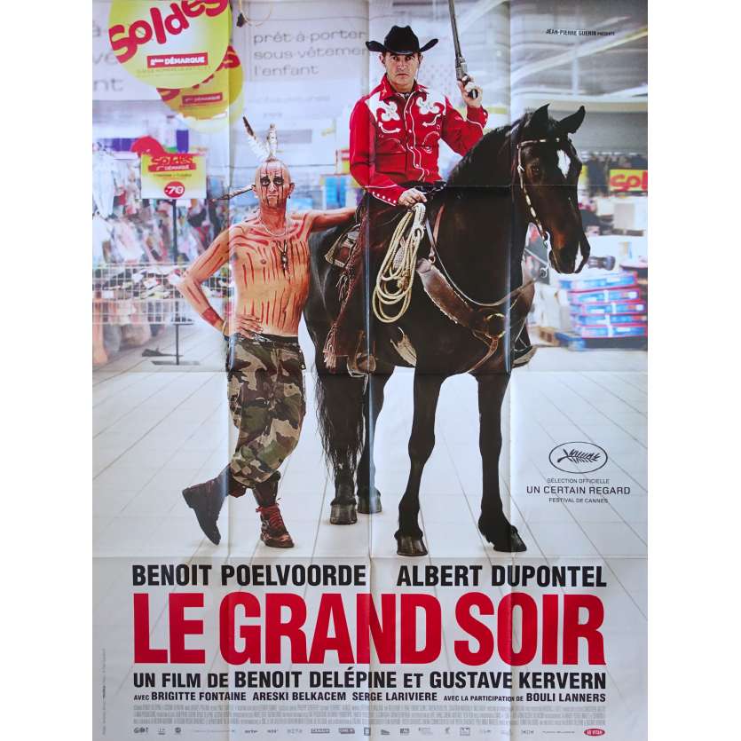 LE GRAND SOIR Affiche de film - 120x160 cm. - 1976 - Niels Arestrup, Francis Reusser