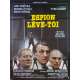 ESPION LEVE TOI Original Movie Poster  - 47x63 in. - 1982 - Yves Boisset, Lino Ventura