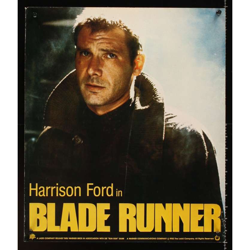 BLADE RUNNER Affiche Advance Super Rare USA '82 Version College