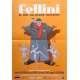 FELLINI JE SUIS UN GRAND MENTEUR Affiche de film  - 40x60 cm. - 2002 - Roberto Benigni, Damian Pettigrew