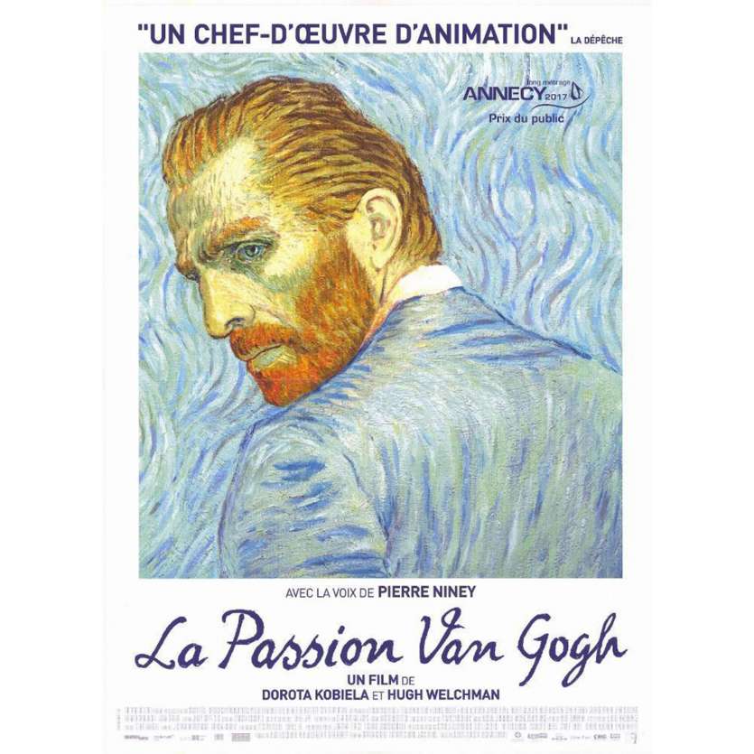 LOVING VINCENT Original Movie Poster  - 15x21 in. - 2017 - Dorota Kobiela, Douglas Booth