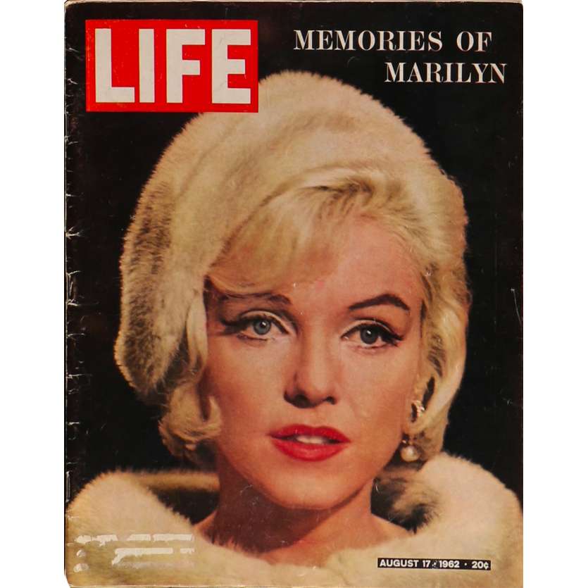 LIFE - 17 AOUT Magazine  - 28x36 cm. - 1962 - Marilyn Monroe, 0