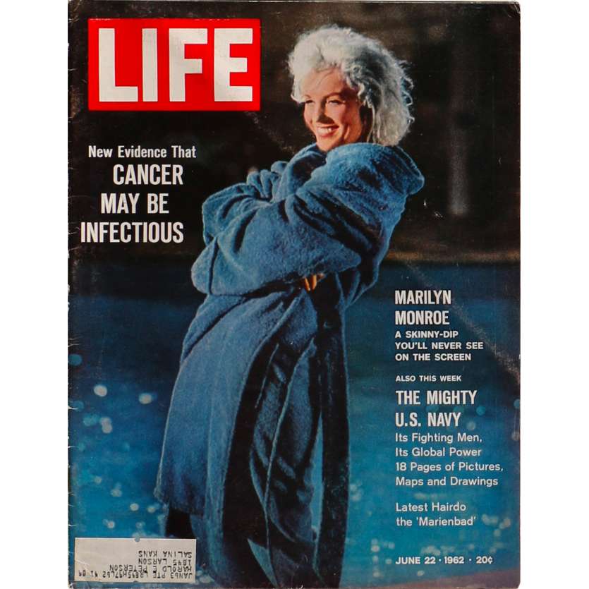 LIFE - JUNE 22 Original Magazine - 11x14 in. - 1962 - 0, Marilyn Monroe