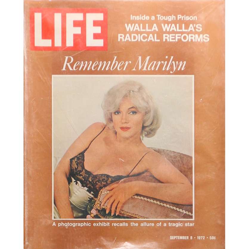 LIFE - 8 SEPTEMBRE Magazine  - 28x36 cm. - 1972 - Marilyn Monroe, 0