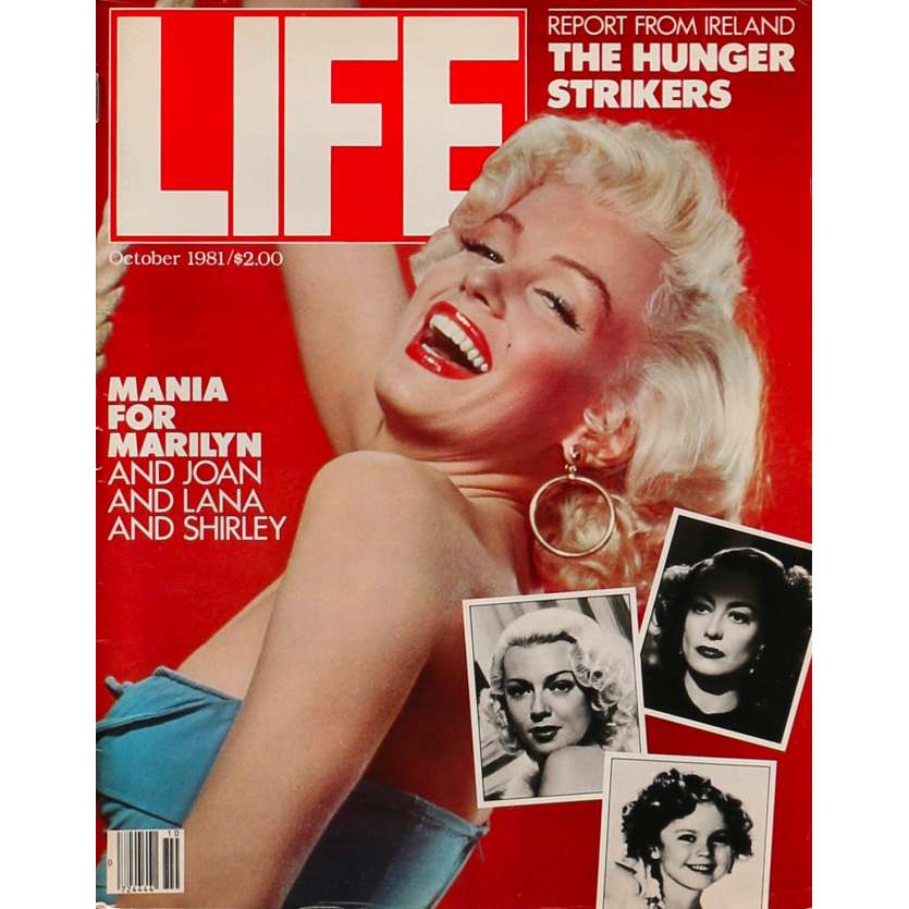 LIFE - OCTOBER Original Magazine - 11x14 in. - 1981 - 0, Marilyn Monroe