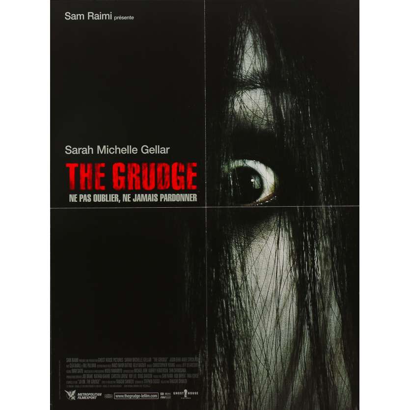 THE GRUDGE Original Movie Poster - 15x21 in. - 2004 - Takashi Shimizu, Sarah Michelle Gellar
