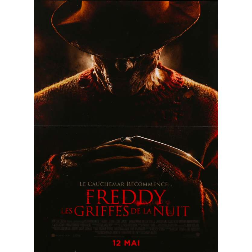 A NIGHTMARE ON ELM STREET Original Movie Poster  - 15x21 in. - 2010 - Samuel Bayer, Rooney Mara