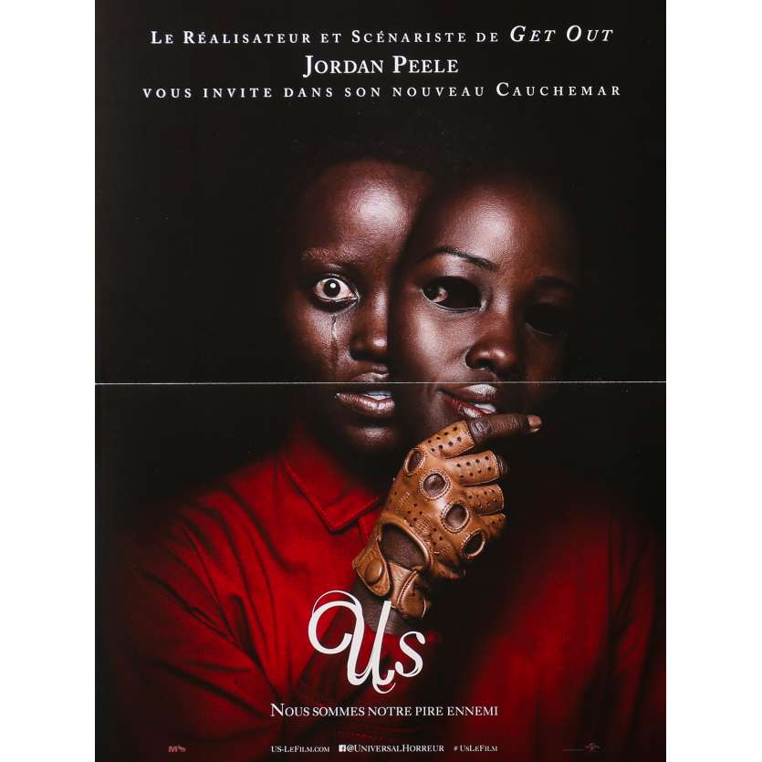 US Original Movie Poster - 15x21 in. - 2019 - Jordan Peele, Lupita Nyong'o