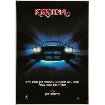 CHRISTINE Affiche de film - 50x70 cm. - 1983 - Keith Gordon, John Carpenter CHRISTINE Affiche de film - 50x70 cm. - 1983 - Keith Gordon, John Carpenter