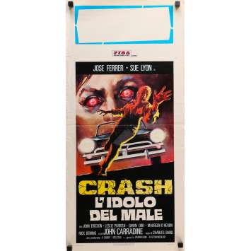 CRASH! Original Movie Poster - 13x28 in. - 1976 - Charles Band, José ferrer