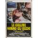 LA COLLINE A DES YEUX Affiche de film  - 100x140 cm. - 1977 - Michael Berryman, Wes Craven