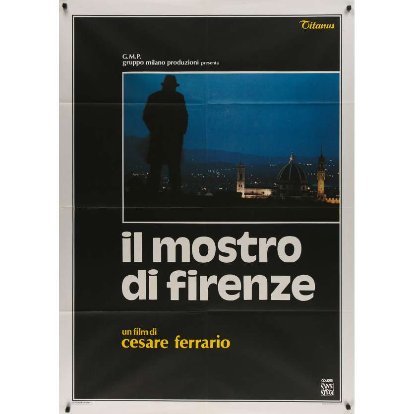 LE MONSTRE DE FLORENCE Affiche de film - 100x140 cm. - 1986 - Leonard Mann, Cesare Ferrario