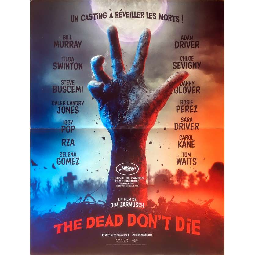 THE DEAD DON'T DIE Affiche de film - 40x60 cm. - 2019 - Bill Murray, Adam Driver, Jim Jarmusch