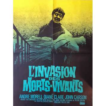 L'INVASION DES MORTS VIVANTS Affiche de film - 60x80 cm. - 1966 - André Morell, John Gilling