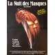 HALLOWEEN LA NUIT DES MASQUES Affiche de film  - 40x60 cm. - 1978 - Jamie Lee Curtis, John Carpenter