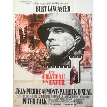 UN CHATEAU EN ENFER Affiche de film 120x160 - 1969 - Burt Lancaster