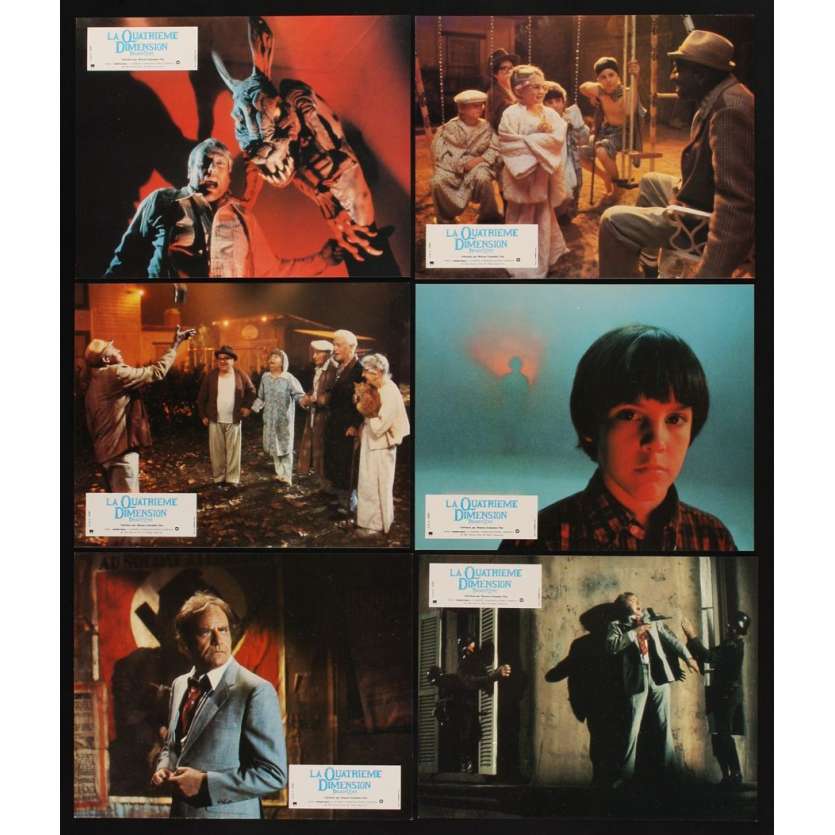 TWILIGHT ZONE 12 French LCs '83 Steven Spielberg, Dan Akroyd, Albert Brooks, John Lithgow!