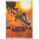 ON L'APPELLE TRINITA Affiche de film - 120x160 cm. - 1970 - Terence Hill, Bud Spencer, Enzo Barboni