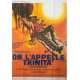 ON L'APPELLE TRINITA Affiche de film  - 120x160 cm. - 1970 - Terence Hill, Bud Spencer, Enzo Barboni