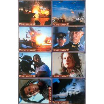 PEARL HARBOUR Original Lobby Cards x10 - 12x15 in. - 2001 - Michael Bay, Ben Affleck, Kate Beckinsale