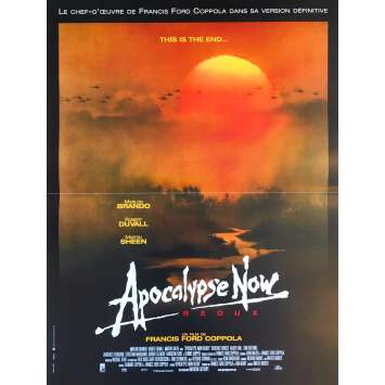 APOCALYPSE NOW REDUX Original Movie Poster - 15x21 in. - 2001 - Francis Ford Coppola, Marlon Brando