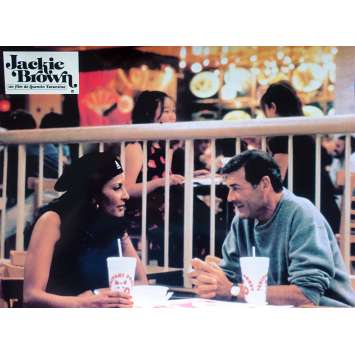 JACKIE BROWN Original Lobby Card N06 - 9x12 in. - 1997 - Quentin Tarantino, Pam Grier
