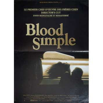BLOOD SIMPLE Affiche de film - 40x60 cm. - 1984 - John Getz, Joel Coen