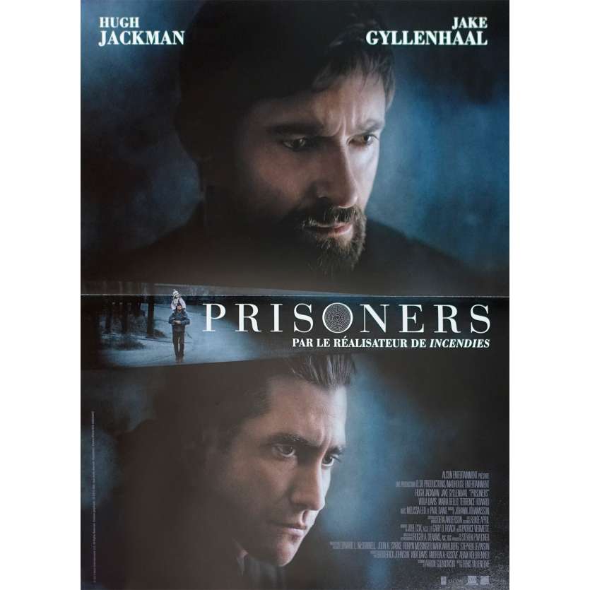 PRISONERS Original Movie Poster  - 15x21 in. - 2013 - Denis Villeneuve, Hugh Jackman, Jake Gyllenhaal