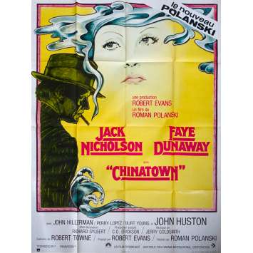 CHINATOWN Affiche de film - 120x160 cm. - 1974 - Jack Nicholson, Roman Polanski CHINATOWN Affiche de film - 120x160 cm. - 1974 - Jack Nicholson, Roman Polanski