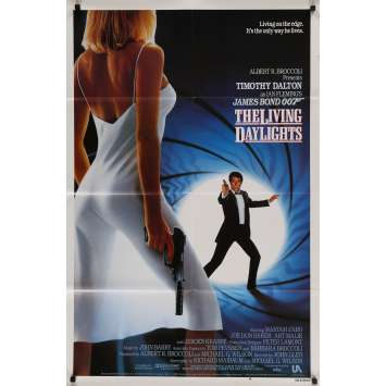 THE LIVING DAYLIGHTS Original Movie Poster - 27x40 in. - 1987 - John Glen, Timothy Dalton THE LIVING DAYLIGHTS Original Movie Poster - 27x40 in. - 1987 - John Glen, Timothy Dalton