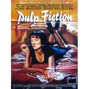 PULP FICTION French Movie Poster - 47x63 - Tarantino PULP FICTION French Movie Poster - 47x63 - Tarantino