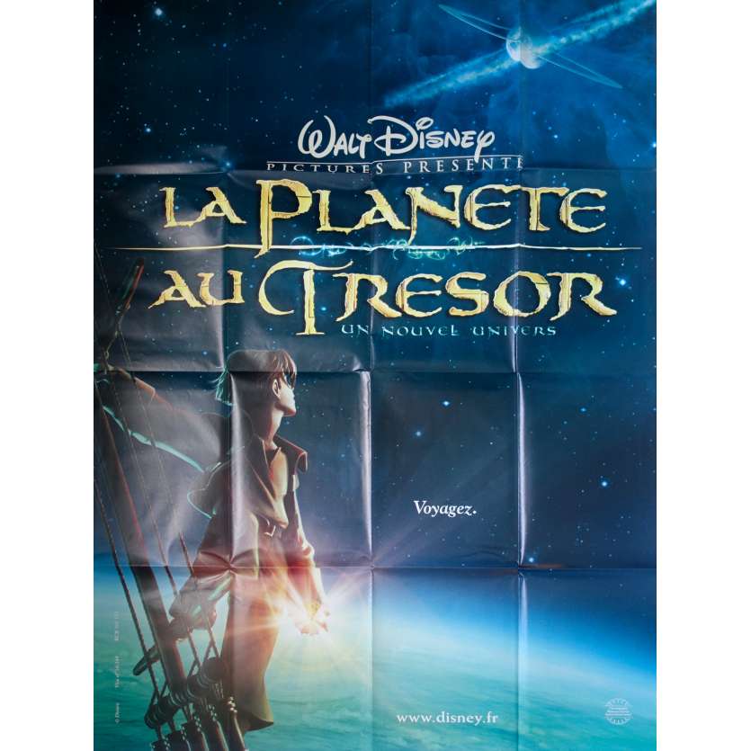 LA PLANETE AU TRESOR Affiche de film  - 120x160 cm. - 2002 - Joseph Gordon-Levitt, Ron Clements
