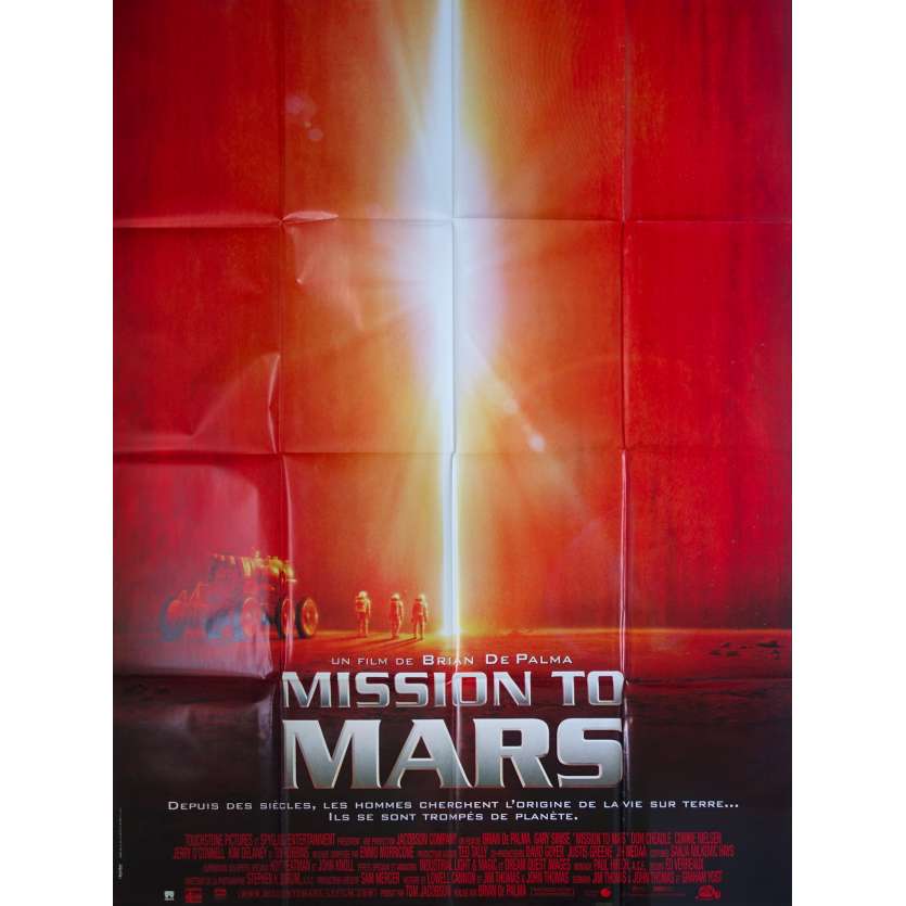 MISSION TO MARS Original Movie Poster  - 47x63 in. - 2000 - Brian De Palma, Tim Robbins