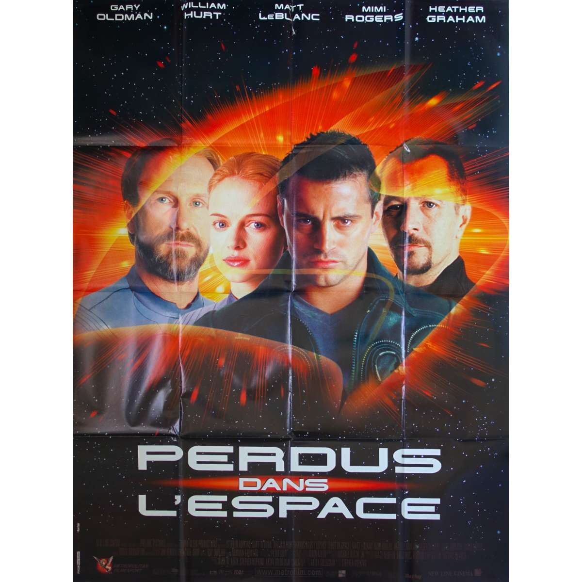 Film Perdus Dans L Arctique Affiche de cinéma Française de PERDUS DANS L'ESPACE