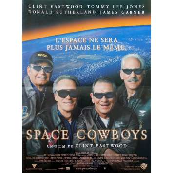 SPACE COWBOYS Original Movie Poster - 15x21 in. - 2000 - Clint Eastwood, Tommy Lee Jones, Donald Sutherland