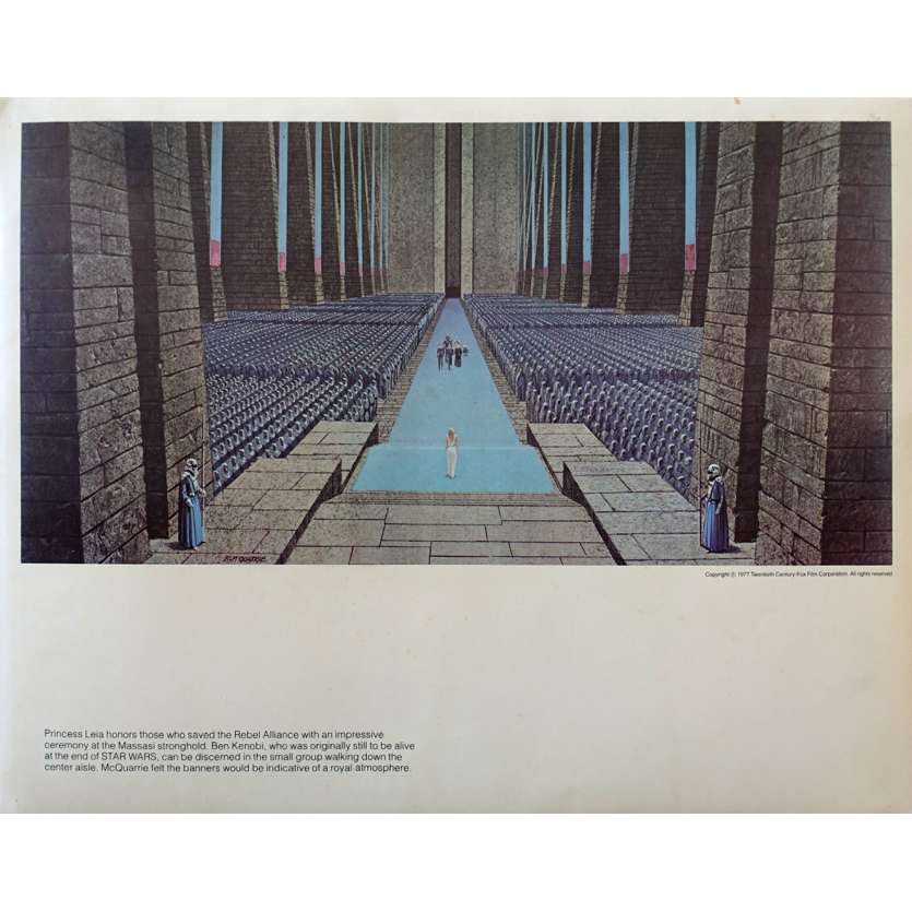 STAR WARS - A NEW HOPE  Artwork Print N01 - 11x14 in. - 1977 - George Lucas, Harrison Ford