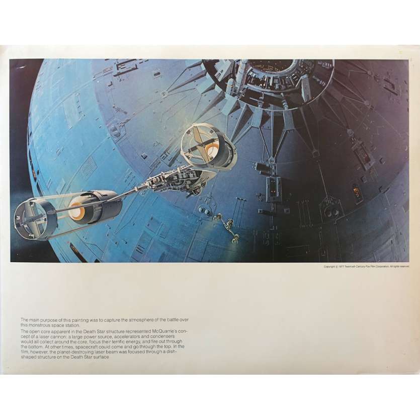 STAR WARS - A NEW HOPE Artwork Print N19 - 11x14 in. - 1977 - George Lucas, Harrison Ford